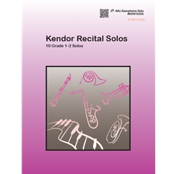 Kendor Recital Solos: Alto Sax - Alto Sax Part