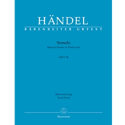 Semele, HWV 58 - Vocal Score