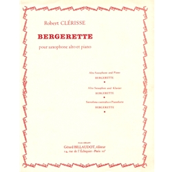 Bergerette - Alto Saxophone and Piano
