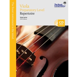 Royal Conservatory Viola Repertoire - Preparatory (2013 Ed.)