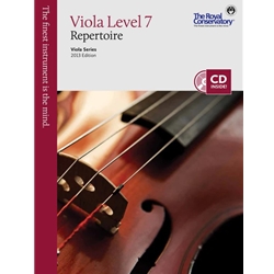 Royal Conservatory Viola Repertoire - Level 7 (2013 Ed.)