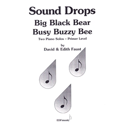 Big Black Bear / Busy Buzzy Bee - Piano Teaching Pieces
