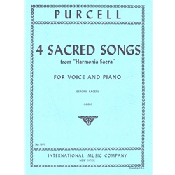 4 Sacred Songs from "Harmonica Sacra" - High Voice