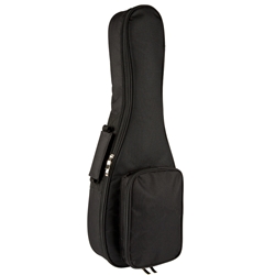 Lanikai Black Nylon Thickly Padded Ukulele Bag