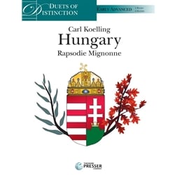 Hungary Rhapsodie Mignonne - 1 Piano 4 Hands