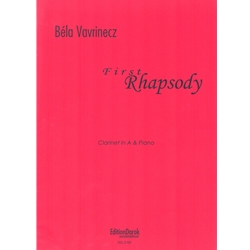 First Rhapsody - Clarinet in A and Piano