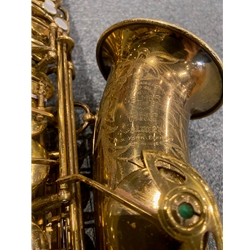 USED Vintage Selmer Super Balanced Action Alto Sax - Refurbished