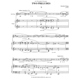 2 Preludes - Alto Sax and Piano