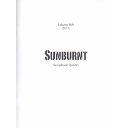 Sunburnt - Saxophone Quartet