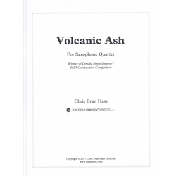 Volcanic Ash - Saxophone Quartet