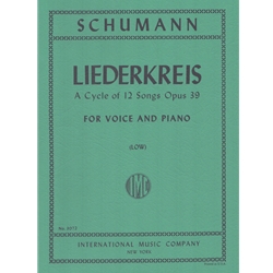 Liederkreis, Op. 39 - Low Voice and Piano