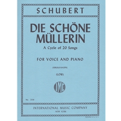 Die Schone Mullerin - Low Voice and Piano