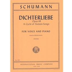 Dichterliebe, Op. 48 - Medium Voice and Piano