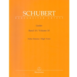 Lieder, Volume 10 - High Voice