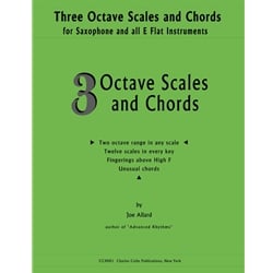 3 Octave Scales and Chords - Saxophone Method