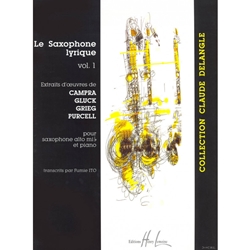 Le Saxophone lyrique, Vol. 1 - Alto Saxophone and Piano