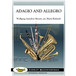 Adagio and Allegro K.V. 594 - Sax Quartet (SATB)