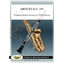 Menuet K.V. 355 - Sax Quartet (SATB)
