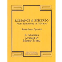Romance & Scherzo from "Symphony in D Minor" - Sax Quartet SATB