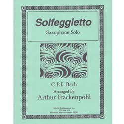 Solfeggietto - Unaccompanied Saxophone