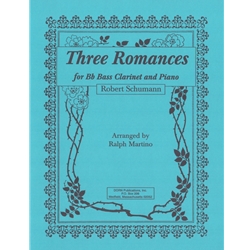 3 Romances - Bass Clairnet and Piano