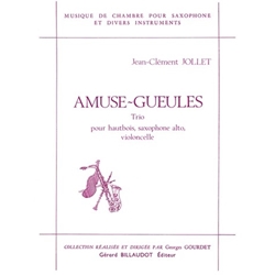 Amuse-gueules - Oboe, Alto Sax, and Cello