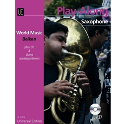 Play-Along Saxophone: World Music Balkan - Book with CD