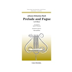 Prelude and Fugue in D Minor - Sax Quartet