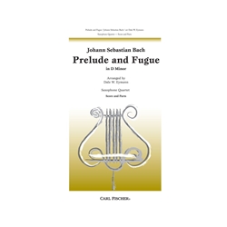 Prelude and Fugue in D Minor - Sax Quartet