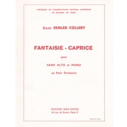 Fantaisie-Caprice - Alto Saxophone and Piano