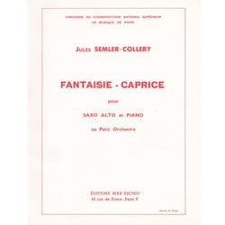 Fantaisie-Caprice - Alto Saxophone and Piano