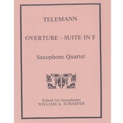 Suite in F - Sax Quartet (SATB)