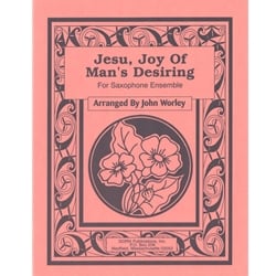 Jesu, Joy of Man's Desiring - Sax Choir
