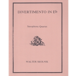 Divertimento in Eb - Sax Quartet (AATB)