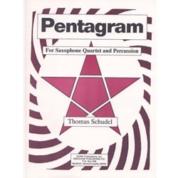 Pentagram - Sax Quartet (SATB) w/Percussion