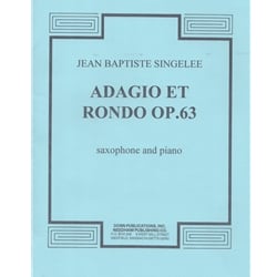 Adagio et Rondo, Op. 63 - Saxophone (B-flat or E-flat) and Piano