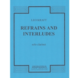 Refrains and Interludes - Unaccompanied Clarinet