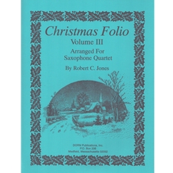 Christmas Folio Volume 3 - Sax Quartet (SATB/AATB)