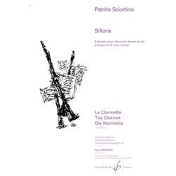 Sillons: 3 Etudes for Bass Clarinet