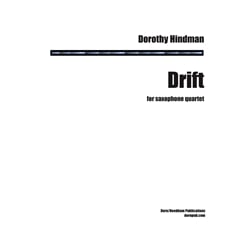 Drift - Saxophone Quartet (SATB)