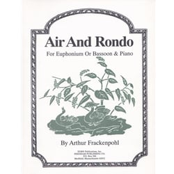 Air and Rondo - Euphonium (or Bassoon) and Piano