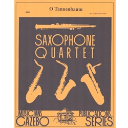 O Tannenbaum - Sax Quartet (SATB)