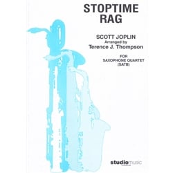 Stoptime Rag - Sax Quartet (SATB)