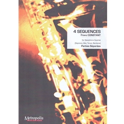 4 Sequences - Sax Quartet (SATB)