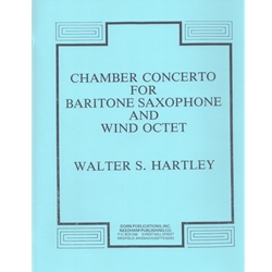 Chamber Concerto for Baritone Sax and Wind Octet