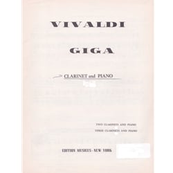 Giga - Clarinet and Piano