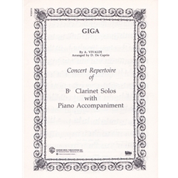 Giga - Clarinet and Piano