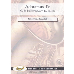 Adoramus Te - Sax Quartet (SATB/AATB)