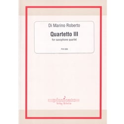 Quartet No. 3 - Sax Quartet (SATB)