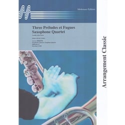 3 Preludes and Fugues - Sax Quartet (SATB)